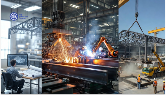 Этапы производства металлоконструкций: от чертежей до монтажа