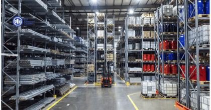 Организация заводского склада — системы хранения для металла, труб, химии