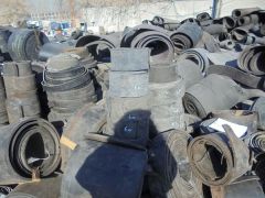 Подкладка под трубу - лента транспортерная